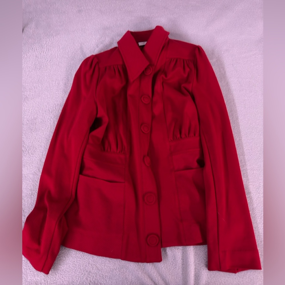 Cabi women's suit jacket red
